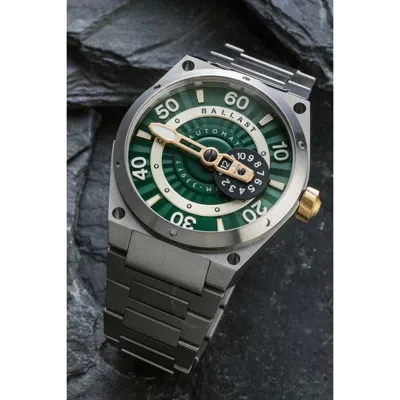 Shop Ballast Valiant Green Dial Men's Watch Bl-3147-33