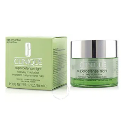 Shop Clinique - Superdefense Night Recovery Moisturizer - For Very Dry To Dry Combination  50ml/1.7oz In N/a