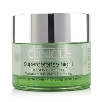 Shop Clinique - Superdefense Night Recovery Moisturizer - For Very Dry To Dry Combination  50ml/1.7oz In N/a