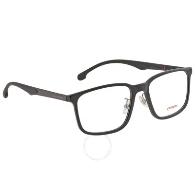 Shop Carrera Demo Rectangular Men's Eyeglasses  8840/g 0807 55 In Black