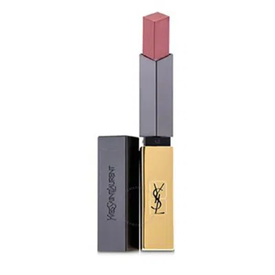 Shop Saint Laurent Yves  Ladies Rouge Pur Couture The Slim Matte Lipstick 0.08 oz #12 Nu Incongru Makeup 3
