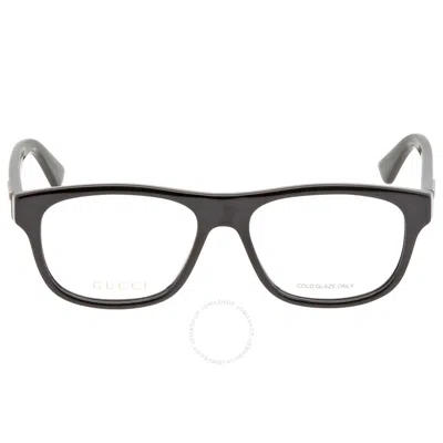 Shop Gucci Demo Rectangular Men's Eyeglasses Gg0768o 001 54 In N/a
