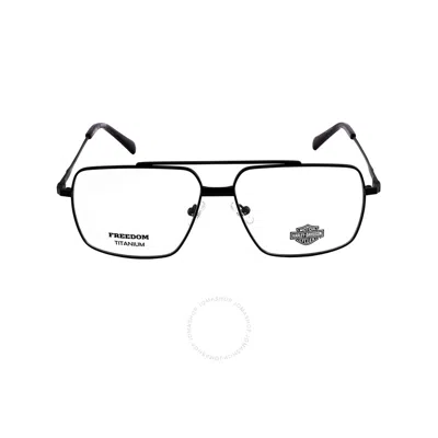 Shop Harley Davidson Demo Navigator Men's Eyeglasses Hd9020 002 57 In Black