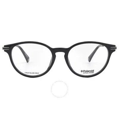 Polaroid Core Demo Oval Ladies Eyeglasses Pld D374/g 0807 51 In Black