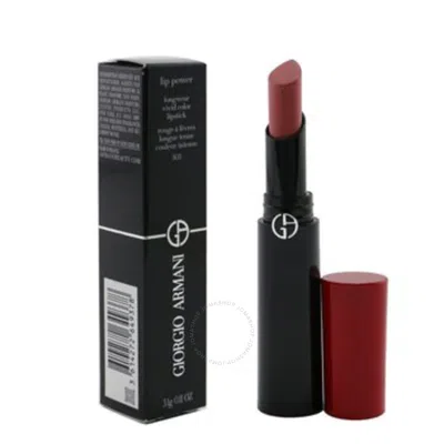Shop Giorgio Armani Ladies Lip Power Longwear Vivid Color Lipstick 0.11 oz # 503 Eccentrico Makeup 361427