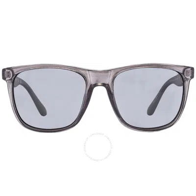 Shop Harley Davidson Polarized Smoke Square Men's Sunglasses Hd0217s 20d 57 In Grey