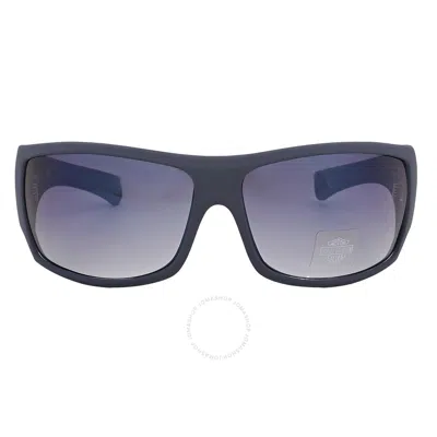 Shop Harley Davidson Blue Mirror Men's Sunglasses Hd0158v 92x 66
