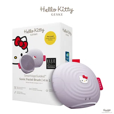 Shop Geske Hello Kitty Purplesonic Facial Brush  4 In 1