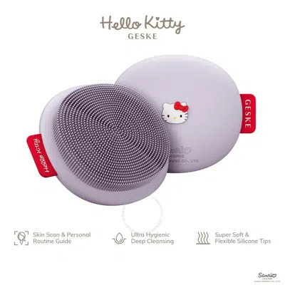 Shop Geske X Hello Kitty Smartappguided Facial Brush 3-in-1 In Purple