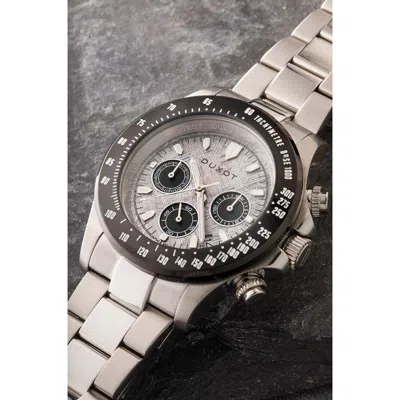 Shop Duxot Atlantica Chronograph Quartz White Dial Men's Watch Dx-2048-gg In Black / White