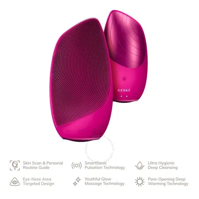 Geske Smartappguided Sonic Thermo Facial Brush 6 In 1 In N/a