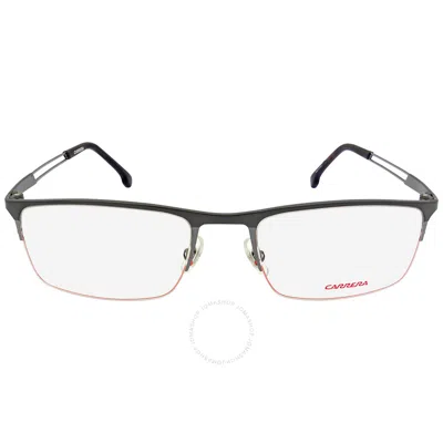 Shop Carrera Demo Rectangular Men's Eyeglasses Ca 8832/sam 0r80 55 In Ruthenium