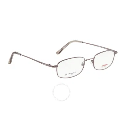 Shop Carrera Demo Rectangular Men's Eyeglasses  7370 0tz2 52 In Dark / Ruthenium