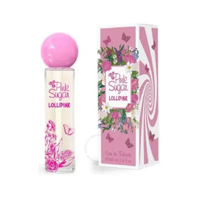 Shop Aquolina Ladies Pink Sugar Lollipink Edt 1.7 oz Fragrances 8054609783071 In Green / Ink / Pink / White