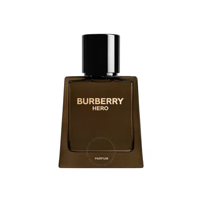 Shop Burberry Men's Hero Parfum 1.7 oz Fragrances 3616304679452 In Amber / Berry