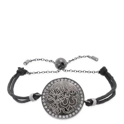 Shop Swarovski Black Connexus Medallion Bracelet