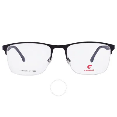 Shop Carrera Demo Rectangular Men's Eyeglasses  8861 0807 56 In Black
