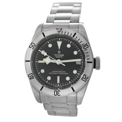 Shop Tudor Heritage Black Bay Automatic Chronometer Black Dial Men's Watch 79730