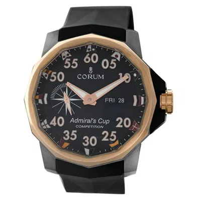 Shop Corum Admiral's Cup Competition Automatic Black Dial Men's Watch 947.931.05 In Admiral / Black / Gold / Gold Tone / Rose / Rose Gold / Rose Gold Tone
