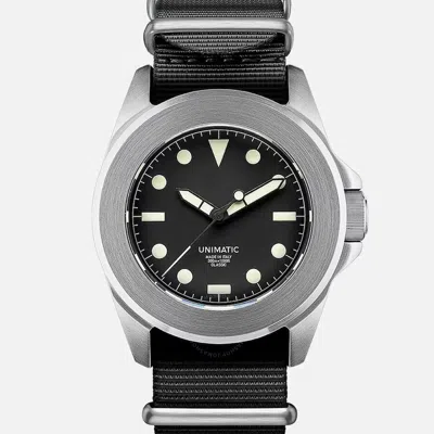 Shop Unimatic U4 Classic Automatic Black Dial Men's Watch Uc4