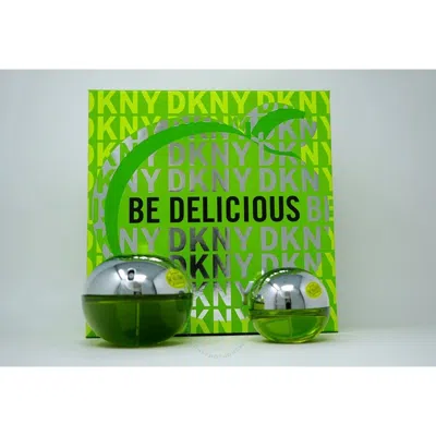Shop Dkny Ladies Be Delicious Gift Set Fragrances 0085715961068 In White