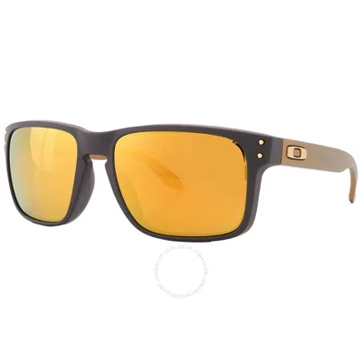 Shop Oakley Holbrook Prizm 24k Polarized Square Men's Sunglasses Oo9102 9102w4 In N/a