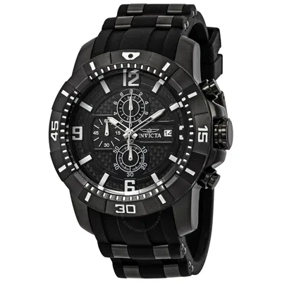 Shop Invicta Pro Diver Chronograph Quartz Black Dial Men's Watch 24967