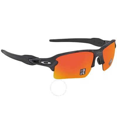 Oakley Flak 2.0 Xl Prizm Ruby Sport Men's Sunglasses Oo9188 918886 59 In Black / Ruby