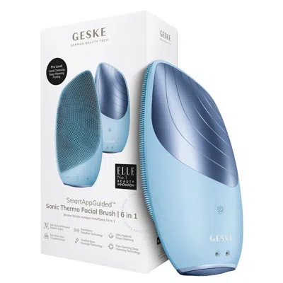 Shop Geske Sonic Thermo Facial Brush | 6 In 1 Tools & Brushes 4099702005075 In Aquamarine