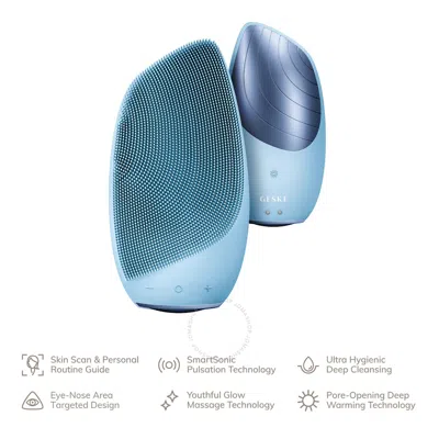Geske Sonic Thermo Facial Brush | 6 In 1 Tools & Brushes 4099702005075 In Aquamarine