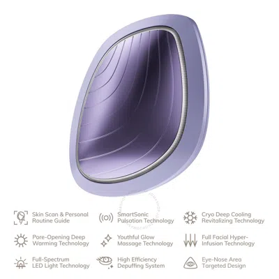 Geske Sonic Warm & Cool Mask | 9 In 1 Tools & Brushes 4099702000063 In Purple