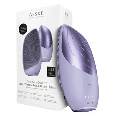 Shop Geske Sonic Thermo Facial Brush | 6 In 1 Tools & Brushes 4099702005044 In Purple