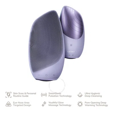Shop Geske Sonic Thermo Facial Brush | 6 In 1 Tools & Brushes 4099702005044 In Purple
