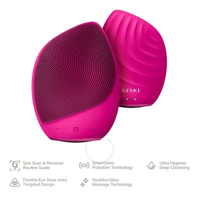 Shop Geske Sonic Facial Brush | 5 In 1 Tools & Brushes 4099702004986 In Magenta