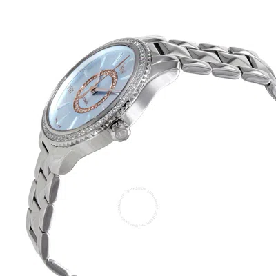 Shop Dior Montaigne Automatic Diamond Ladies Watch Cd152510m001 In Blue