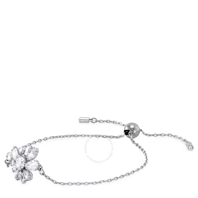 Shop Swarovski Gema Rhodium Plated Bracelet In White