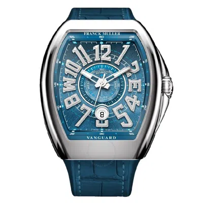 Shop Franck Muller Vanguard Automatic Blue Dial Men's Watch V 45 Yt Sc Dt Mar (ac)