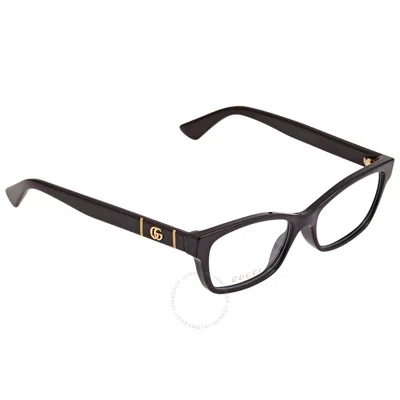 Shop Gucci Demo Oval Ladies Eyeglasses Gg0635o 004 53 In Demo Lens