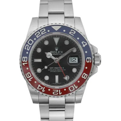 Shop Rolex Gmt-master Ii Gmt Automatic Chronometer Black Dial Men's Watch 116719 Bkso In Red   / Black / Blue / Gold / Gold Tone / White
