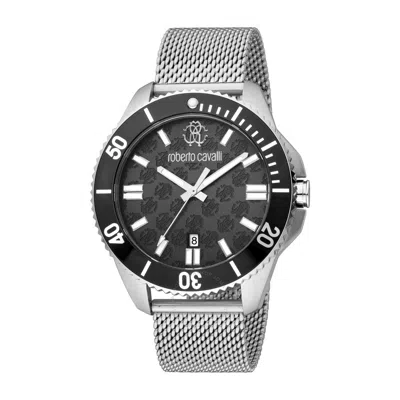 Shop Roberto Cavalli Fashion Watch Quartz Black Dial Men's Watch Rc5g013m0045
