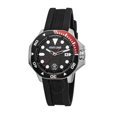 Shop Roberto Cavalli Fashion Watch Quartz Black Dial Men's Watch Rc5g044p0065