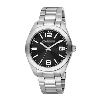 Shop Roberto Cavalli Fashion Watch Quartz Black Dial Men's Watch Rc5g051m0055