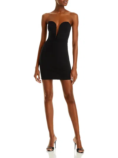 Shop Fore Womens Strapless Short Mini Dress In Black