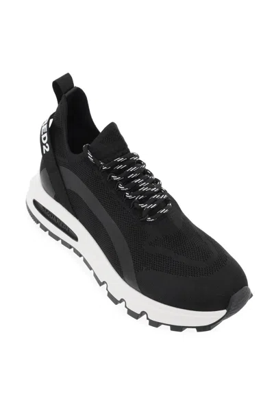 Shop Dsquared2 Run Ds2 Sneakers In Black