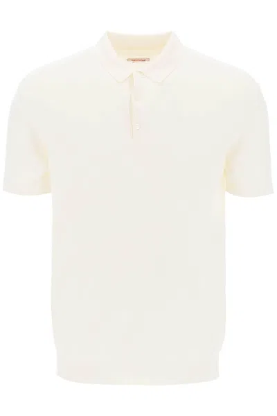 Shop Baracuta Short-sleeved Cotton Polo Shirt For In White