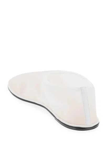 Shop The Row Nylon Slip-on Shoes In White