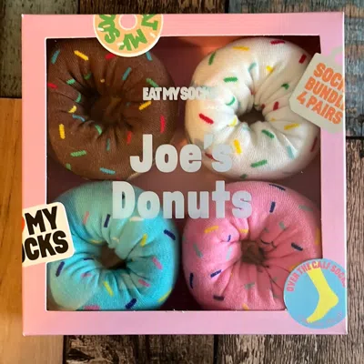 Eat My Socks Joe's Donuts Socks In Multi In Multi