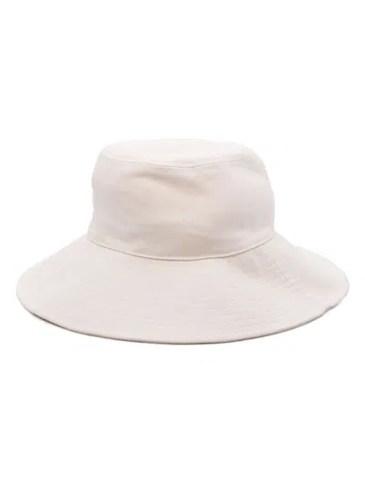 Shop Isabel Marant Neutral Fadelya Cotton Bucket Hat In Neutrals