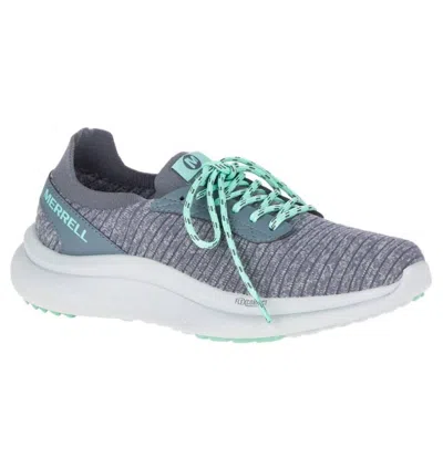 Shop Merrell Women's Recupe Lace Shoes - Medium In Turbulence In Grey
