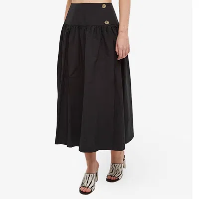 Shop Ciao Lucia Mariella Skirt In Black